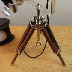 Table Lamp - Medium Size Theatre Spotlight on Small Tripod